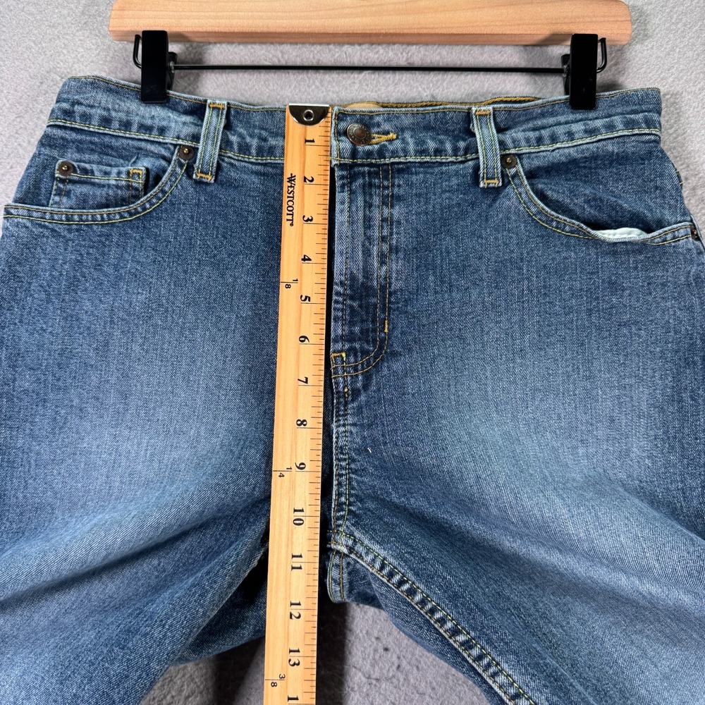 Vintage Old Navy Bootcut Jeans Womens 10 Regular Blue Lightwash Just Below Waist - Picture 7 of 14